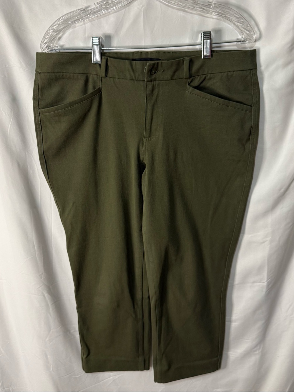 Banana Republic Olive Stretch Chinos